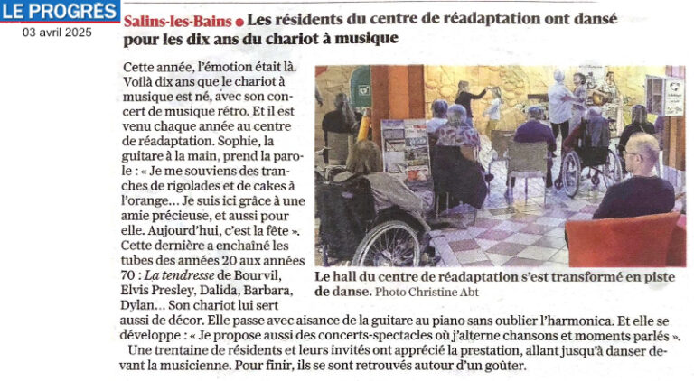 Le Progrès, CRF Salins Les Bains