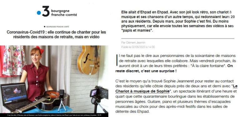 France 3 - Article vidéos Covid